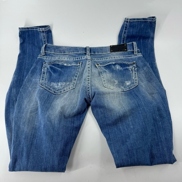 Buckle Black Skinny Jeans - Picture 4 of 9